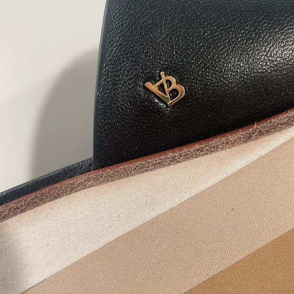 Veronica Beard Eunise Leather Wedge Platform Sandals Black Size 7 - Picture 12 of 15